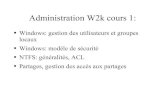 Administration W2k cours 1 - ibisc.univ-evry.fr .Windows: gestion des utilisateurs et groupes locaux