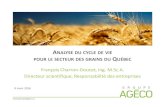ANALYSE DU CYCLE DE VIE POUR LE SECTEUR .â€¢ Introduction   lâ€™analyse du cycle de vie ... (p erte