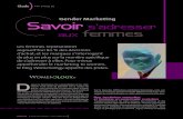 Gender Marketing Savoir sâ€™adresser aux 14 - la revue des marques - n 79 - juillet 2012) ©tude) des