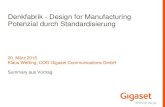 Denkfabrik - Design for Manufacturing Potenzial durch ... Denkfabrik - Design for Manufacturing
