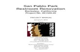 San Pablo Park Restroom Renovation - .San Pablo Park Restroom Renovation Berkeley, California Project