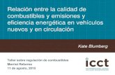 Relaci³n entre la calidad de combustibles y emisiones y ... combustibles y emisiones y eficiencia