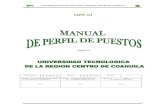 MANUAL DE PERFIL DE PUESTOS-2014 - .agua para su potabilizaci“n, norma oficial mexicana nom-093-ssa1-1994,