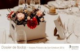 Dossier de Bodas - Hospes Palacio de San Esteban 2016 .de queso mascarpone y crema inglesa de azafrn
