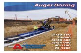 Auger Boring - .Auger Boring Machines ... Type T-18, 4-speed, constant mesh Clutch Spring applied