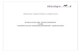 HEDGE EQUITIES HEDGE EQUITIES LIMITED Hedge House, Mamangalam, Palarivattom, Kochi -682025 This document