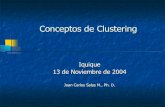 Conceptos de Clustering - .existencia de externalidades positivas dentro de los conglomerados industriales
