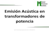 Emisi³n Acstica en transformadores de - acustica    Emisi³n Acstica en transformadores