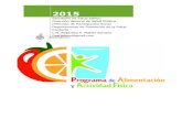 Programa de Alimentaci³n y actividad f­sica PAyAF, .NOM-043-SSA2-2012. Servicios bsicos de salud
