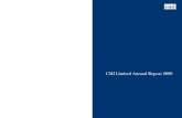 CMI Limited Annual Report .CMI Limited Annual Report 2009 CMI L IMI ted Annu AL Repo R t 2009. CMI