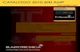 CATALOGO 2010 600 AMP - .elastotecnica r conectores aislados separables. atenci“n catalogo 2010