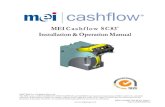MEI Cashflow SC83 Installation & Operation .MEI CASHFLOW SC83 Page-1 Part # 252055088 G4 MEI Cashflow