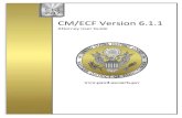 CM/ECF Version 6.1 - Western District of .CM/ECF Overview CM/ECF 6.1 Page 4 CM/ECF Overview What
