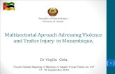 Multisectorial Aproach Adressing Violence and Traficc ... Multisectorial Aproach Adressing Violence