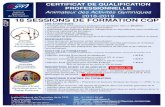 18 SESSIONS DE FORMATION CQP CQP - ffgym.fr .CERTIFICAT DE QUALIFICATION PROFESSIONNELLE Animateur
