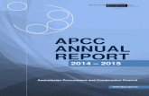 APCC ANNUAL Report 2015_FINAL.pdf  APCC ANNUAL REPORT 2014 â€“ 2015 Australasian Procurement and