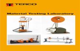 Material Testing Laboratory - Terco [Swedish] 2009-11-04¢  5 Material Testing Laboratory MT 3047 is