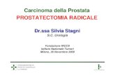 Carcinoma della Prostata PROSTATECTOMIA .Carcinoma della Prostata PROSTATECTOMIA RADICALE Dr.ssa