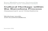 Cultural Heritage within the Barcelona .8 Cultural Heritage within the Barcelona Process Cultural