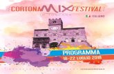 Scarica il programma completo (pdf) - Cortona Mix Festival 2018.pdf  2 3 Ingredienti: libri, musica,