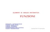ELEMENTI DI ANALISI MATEMATICA FUNZIONI - roma1.infn.it .FUNZIONI TRIGONOMETRICHE seno e coseno!!