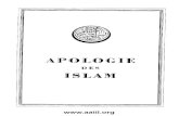 Apologie Des Islam â€” .Dr L Veccia Vaglieri Subject: islam, ahmadiyya Keywords: islam; ahmadiyya