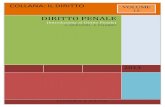 DIRITTO PENALE .5 1.1 Fondamenti costituzionali del diritto penale italiano Il diritto penale ¨