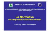 051202 - Giannattasio - La normativa nel campo delle ... dalla Commissione Strade del CNR, settembre