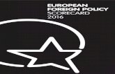 EUROPEAN FOREIGN POLICY SCORECARD 2015 2016 .Knaus, Bassma Kodmani, Ivan Krastev, Jean-David Levitte,
