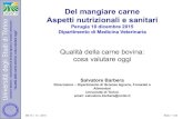 Del mangiare carne Aspetti nutrizionali e sanitari Perugia ... SB 10 â€“ 12 - 2015 Slide 12 / 55