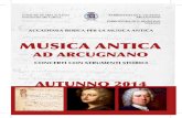 MUSICA ANTICA - ANTICA...  per la Musica Antica proporr  un insolito viaggio musicale nel tempo