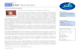 Issue 5. July 2016 EAA Newsletter - .EAA Newsletter Issue 5. July 2016 Dear EAA Academicians and