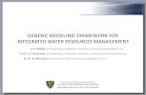 GENERIC MODELING FRAMEWORK FOR INTEGRATED MODELING FRAMEWORK FOR INTEGRATED WATER RESOURCES MANAGEMENT