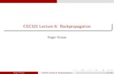CSC321 Lecture 6: Backpropagation - University of rgrosse/courses/csc321_2017/slides/lec6.pdf  Roger