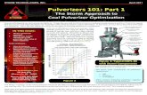 The Storm Approach to Coal Pulverizer Optimization .The design â€œcapacityâ€‌ of the same pulverizer