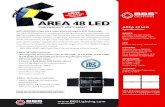 I LIGHTING AREA 48 LED - GreenKit Film Lighting .AREA 48 LED THE PERFECT SOFT LIGHT ADDITIONAL INFORMATION
