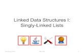 Linked Data Structures I: Singly-Linked .Linked Data Structures I: Singly-Linked Lists. ... may seem