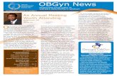 OBGyn News - .Georgia OBGyn Foundation The Georgia OBGyn Foundation received $2,400 at this yearâ€™s