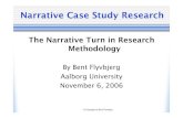 Narrative Case Study Research - Aalborg .Narrative Case Study Research The Narrative Turn in Research