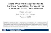 Macro-Prudential Approaches to Banking Regulation ... Approaches to Banking Regulation: Perspectives