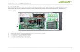 Acer AT110 F2 .4 3 x PCIe & 1 PCI expansi on slots 5 2 x 5.25â€‌ media expansion bays ... slot Number