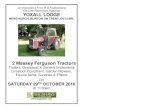 2 Massey Ferguson Tractors - Amazon Web Services Massey Ferguson Tractors Massey Ferguson 550 2WD 2