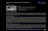 SiC UV Sensor Probes - .UV SENSOR PROBES Content â€¢ General information about the sglux UV probes