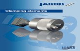 Clamping elements - jakob.pdf  Clamping elements with power ampliï¬ cation: This clamping element