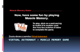 Virtual Astronaut   Musclememorygame