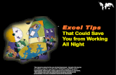 Excel Useful Tips