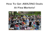 How To Get Amazing Deals At Flea Markets On Black Friday