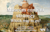 Content strategy workshop, MuseumNext 2015