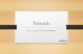 Nintendo presentation