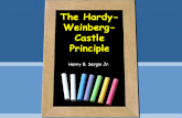 Hardy-Weinberg-Castle Principle of Equilibrium